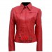 Once Upon a Time Emma Swan Red Leather Jacket Once Upon a Time Emma Swan Red Leather Jacket